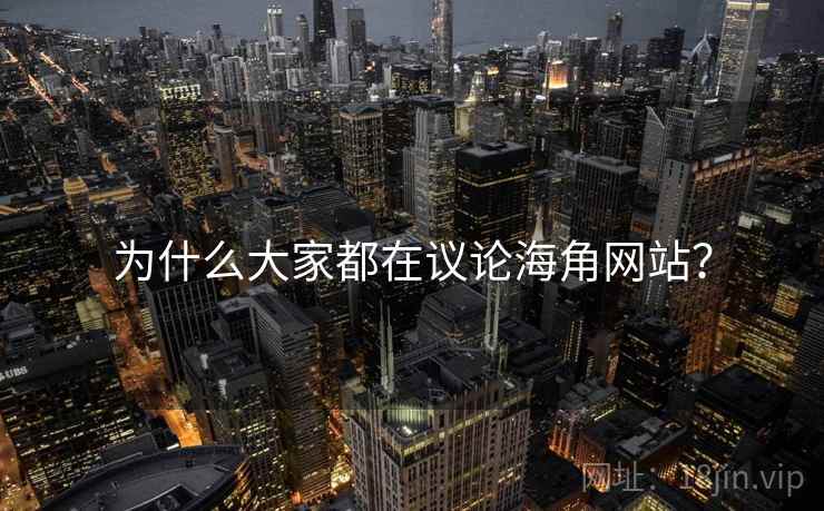 为什么大家都在议论海角网站?