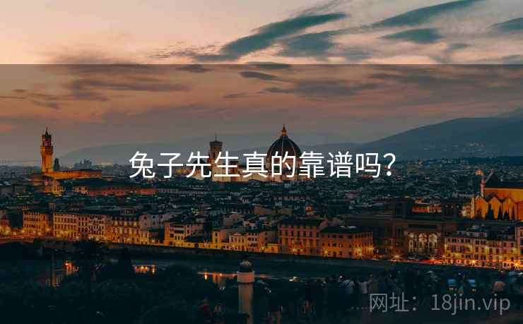 兔子先生真的靠谱吗? 兔子先生真的靠谱吗?